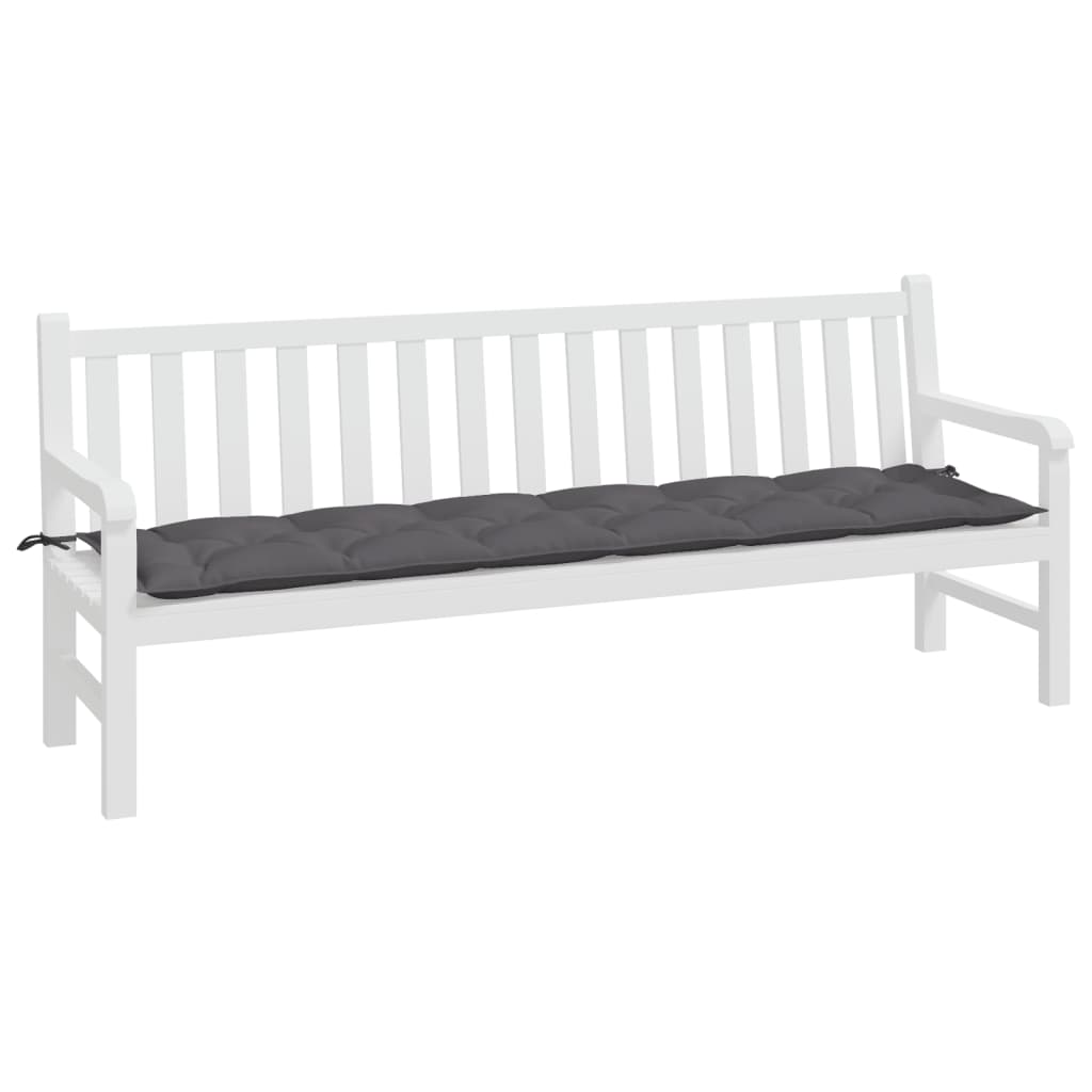 8720845710569_g_en_hd_1 vidaXL Garden Bench Cushion Anthracite 200x50x7 cm Oxford Fabric - Image 3
