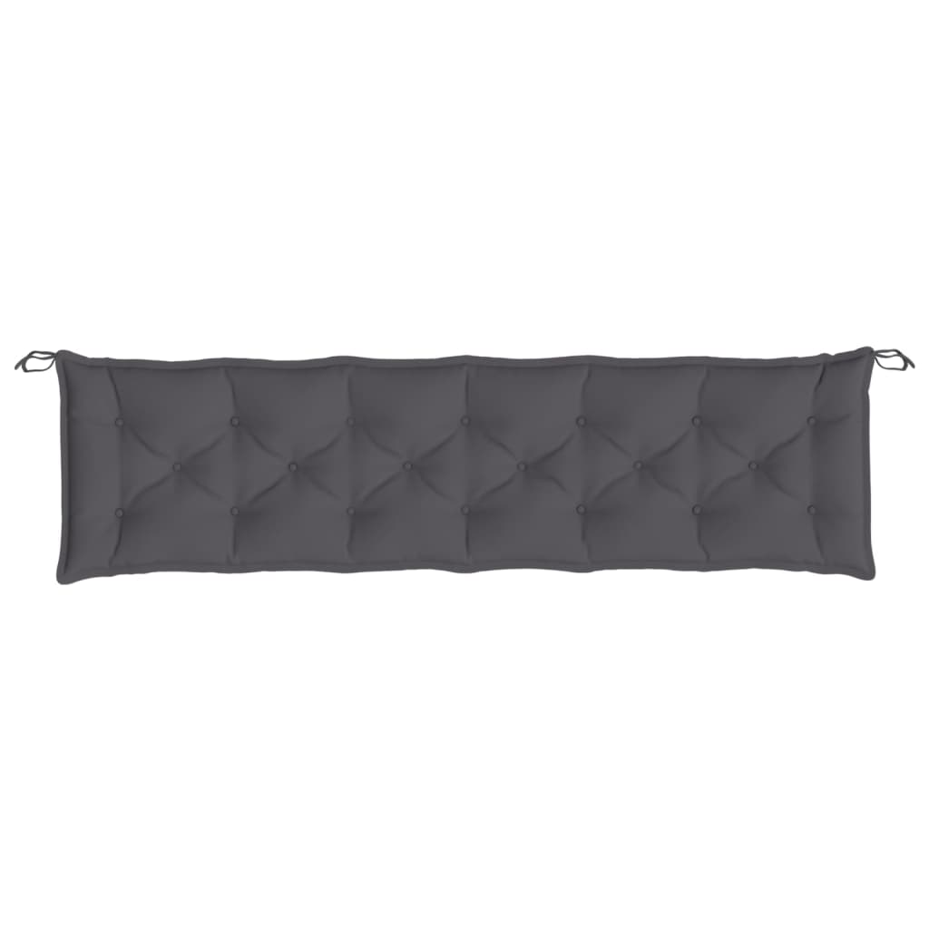 8720845710569_g_en_hd_2 vidaXL Garden Bench Cushion Anthracite 200x50x7 cm Oxford Fabric - Image 4