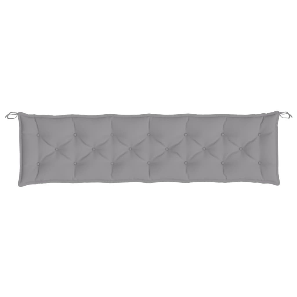 8720845710576_g_en_hd_2 vidaXL Garden Bench Cushion Grey 200x50x7 cm Oxford Fabric - Image 4