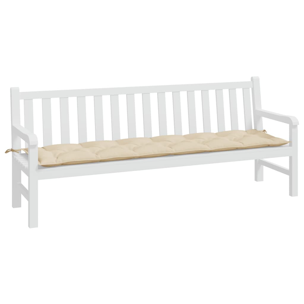 8720845710590_g_en_hd_1 vidaXL Garden Bench Cushion Beige 200x50x7 cm Oxford Fabric - Image 3