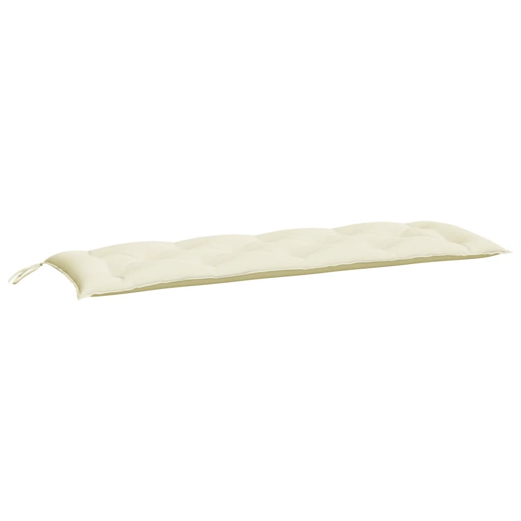 8720845711153_g_en_hd_1 vidaXL Garden Bench Cushions 2 pcs Cream White 150x50x7 cm Oxford Fabric - Image 3