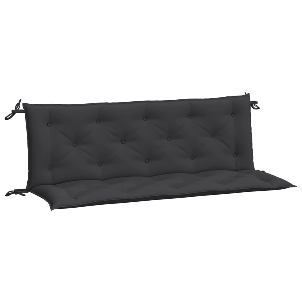 8720845711207_a_en_hd_1 vidaXL Garden Bench Cushions 2pcs Black 150x50x7cm Oxford Fabric - Image 2