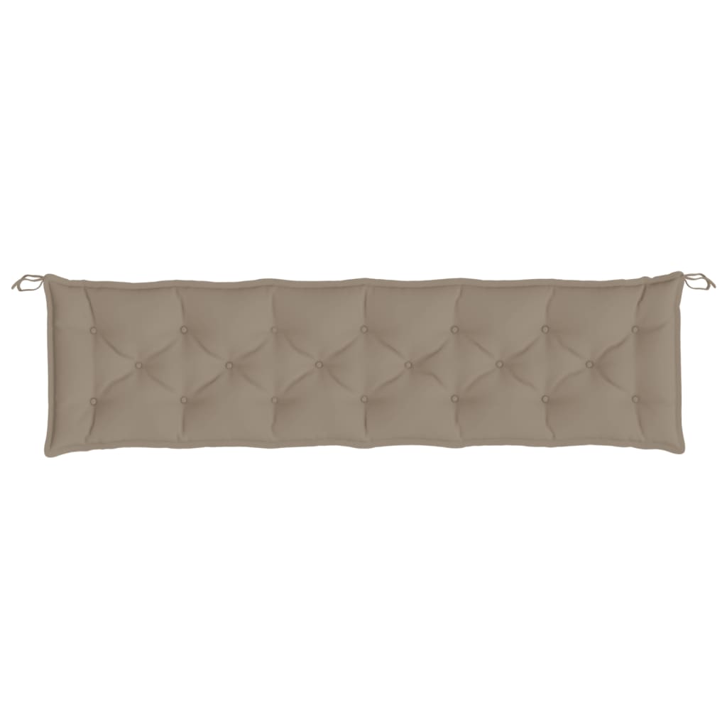8720845711597_g_en_hd_3 vidaXL Garden Bench Cushions 2 pcs Taupe 200x50x7 cm Oxford Fabric - Image 5