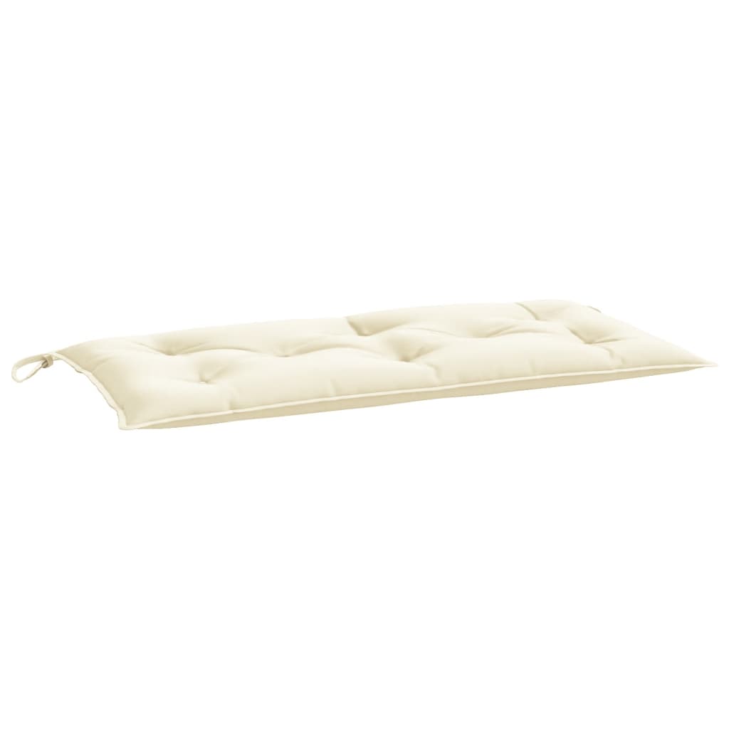 8720845712297_a_en_hd_1 vidaXL Garden Bench Cushion Cream White 110x50x7 cm Oxford Fabric - Image 2