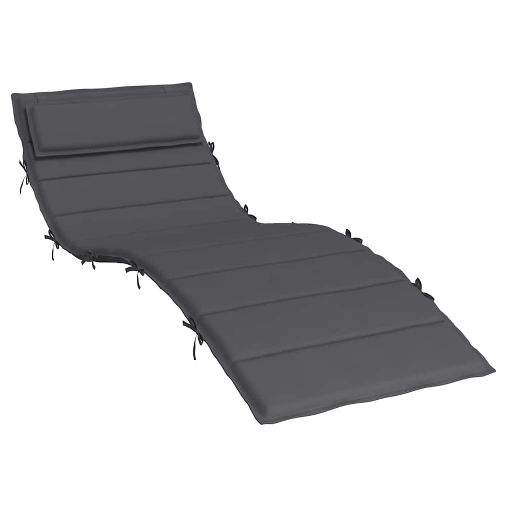 8720845712686_a_en_hd_1 vidaXL Sun Lounger Cushion Anthracite 180x60x4 cm Oxford Fabric - Image 2