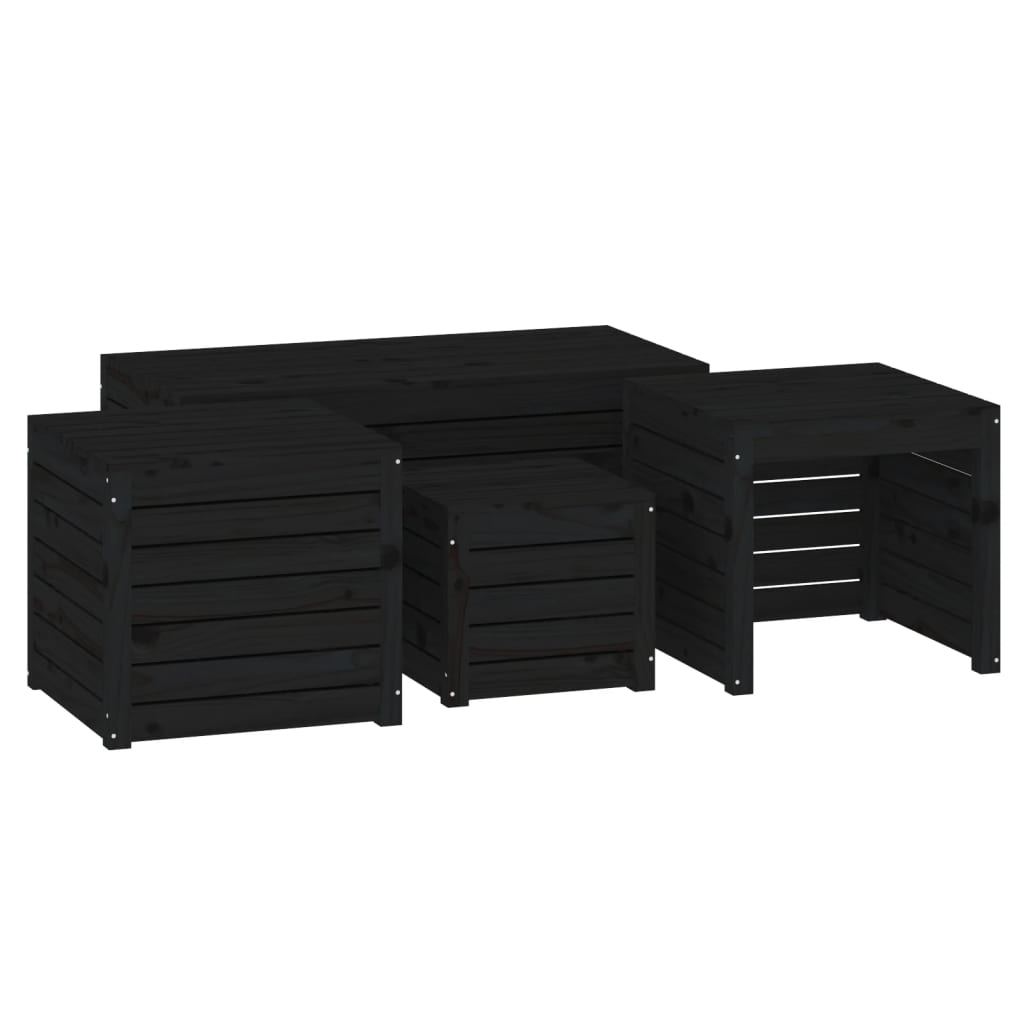 8720845716356_a_en_hd_1 vidaXL 4 Piece Garden Box Set Black Solid Wood Pine - Image 2