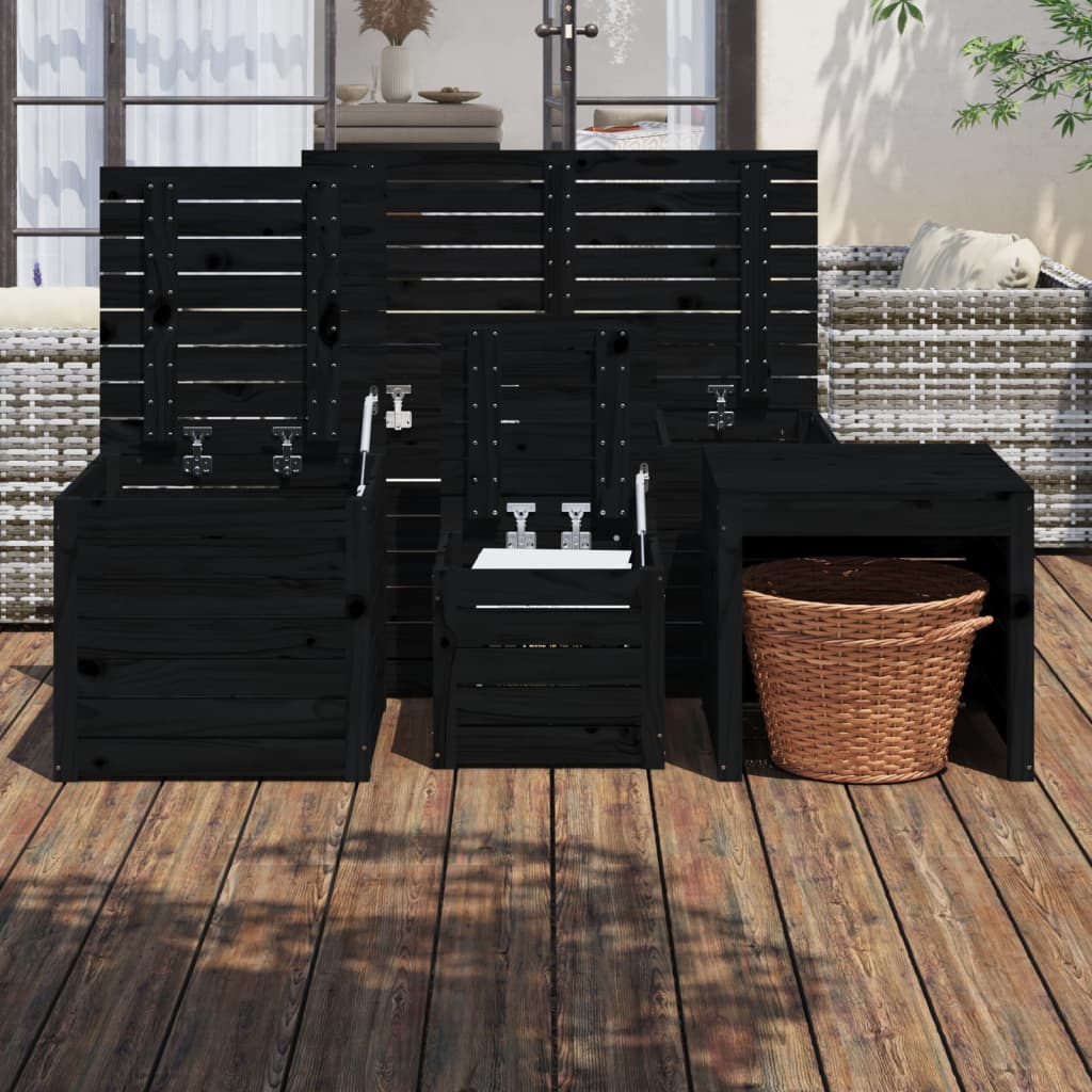 8720845716356_g_en_hd_1 vidaXL 4 Piece Garden Box Set Black Solid Wood Pine - Image 3