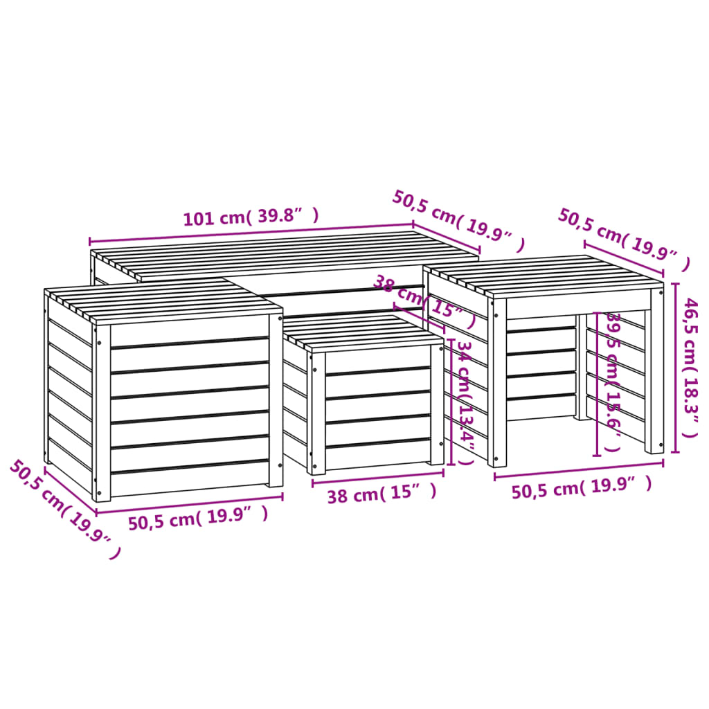 8720845716356_g_en_hd_10 vidaXL 4 Piece Garden Box Set Black Solid Wood Pine - Image 12