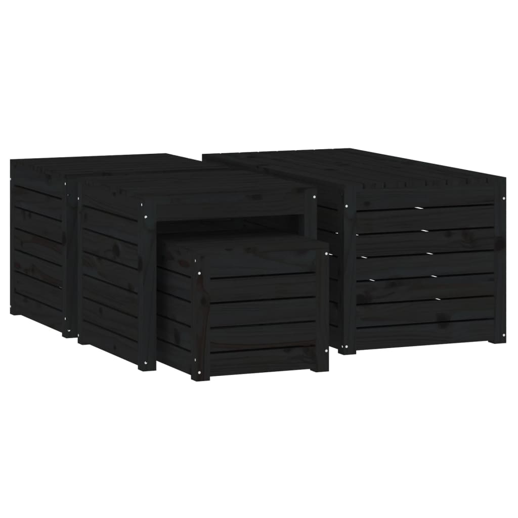 8720845716356_g_en_hd_3 vidaXL 4 Piece Garden Box Set Black Solid Wood Pine - Image 5