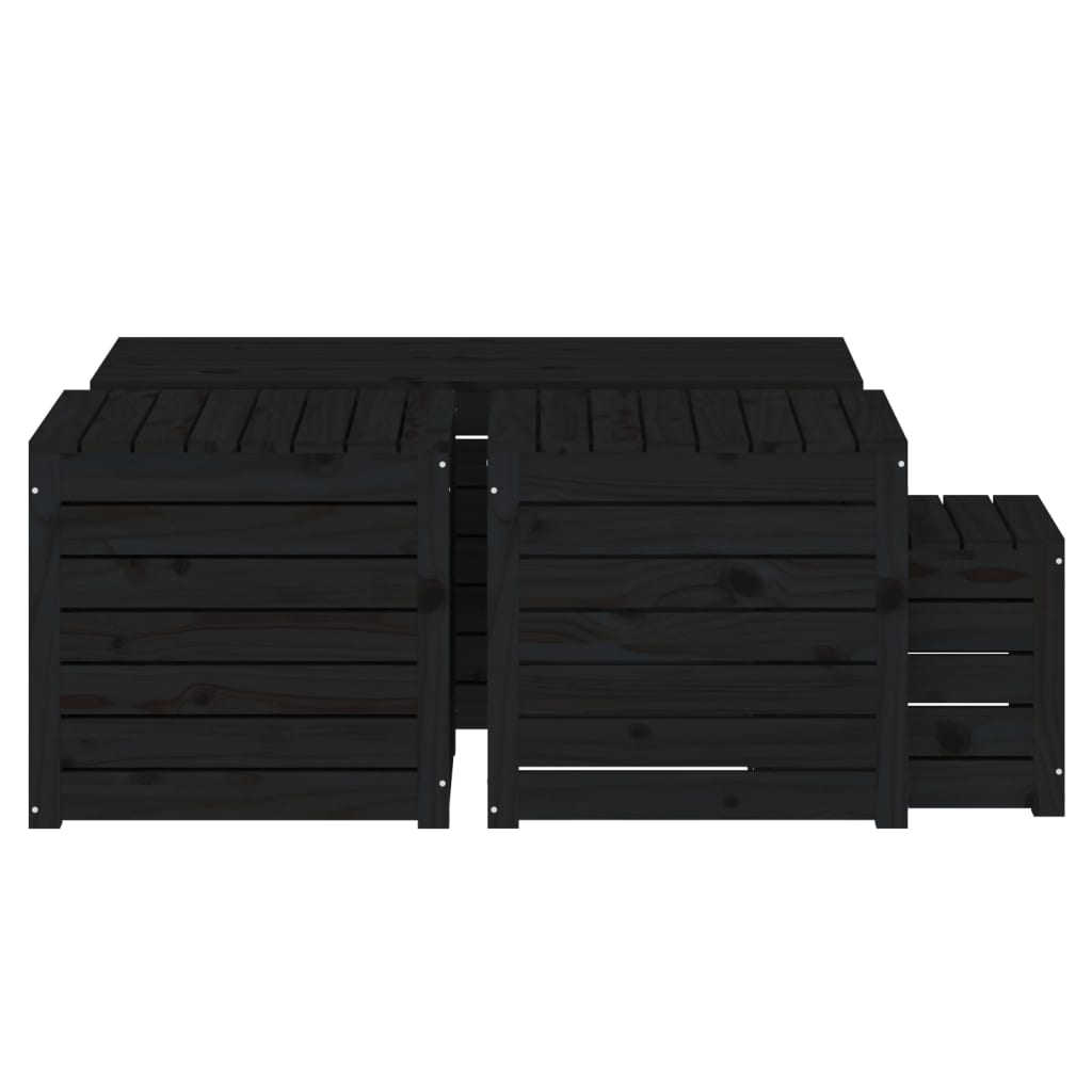 8720845716356_g_en_hd_5 vidaXL 4 Piece Garden Box Set Black Solid Wood Pine - Image 7