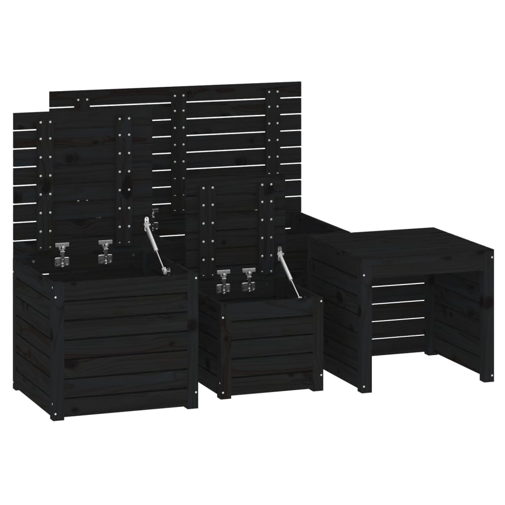 8720845716356_g_en_hd_6 vidaXL 4 Piece Garden Box Set Black Solid Wood Pine - Image 8
