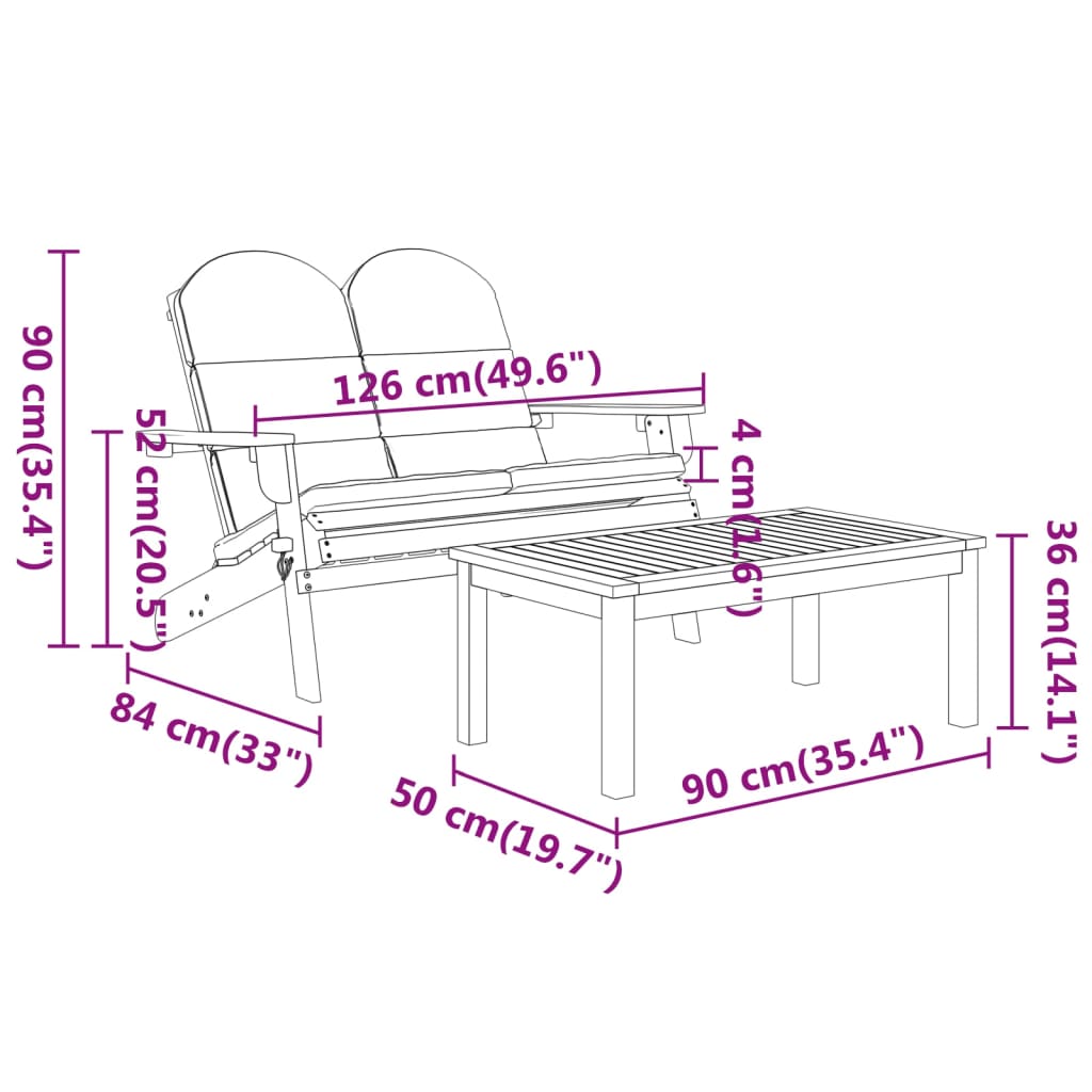 8720845717551_g_en_hd_7 vidaXL 2 Piece Adirondack Garden Lounge Set Solid Wood Acacia - Image 9