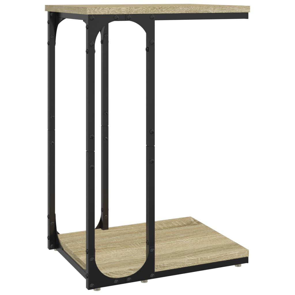 8720845718480_a_en_hd_1 vidaXL Side Table Sonoma Oak 40x30x60 cm Engineered Wood - Image 2
