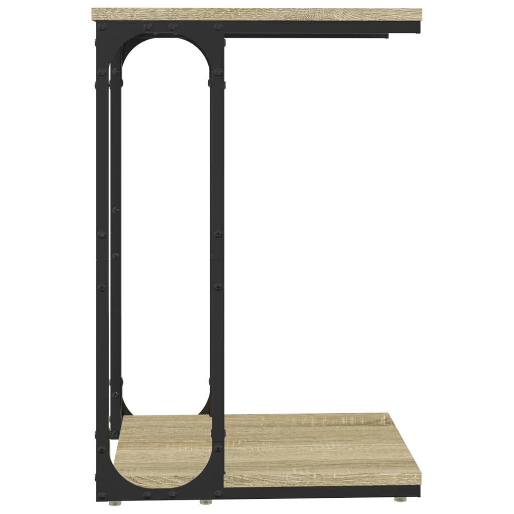8720845718480_g_en_hd_3 vidaXL Side Table Sonoma Oak 40x30x60 cm Engineered Wood - Image 6