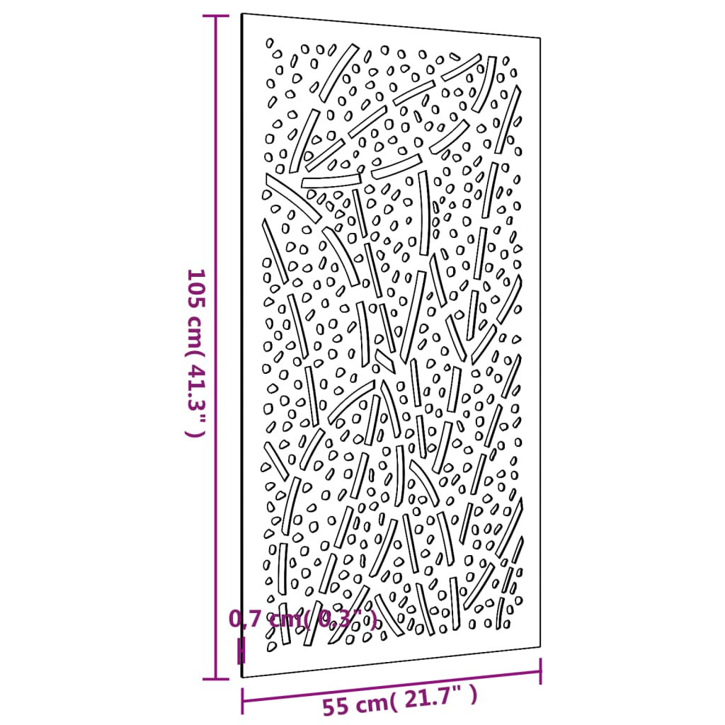 8720845719050_g_en_hd_6 vidaXL Garden Wall Decoration 105x55 cm Corten Steel Leaf Design - Image 8