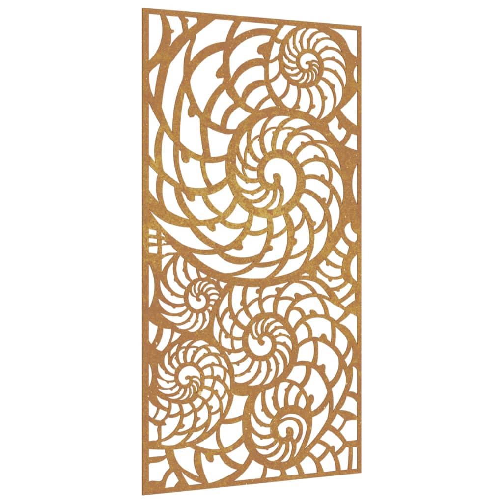 8720845719067_a_en_hd_1 vidaXL Garden Wall Decoration 105x55 cm Corten Steel Shell Design - Image 2
