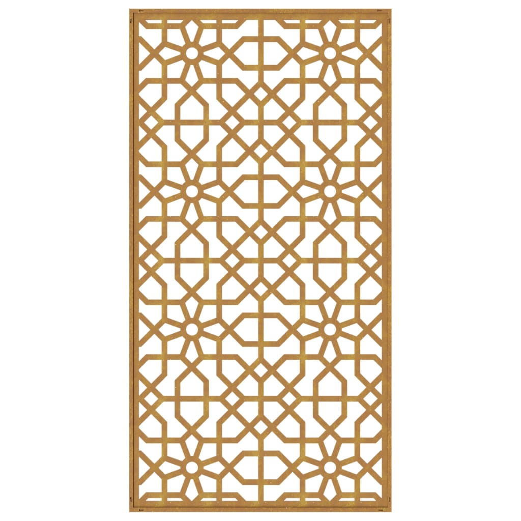 8720845719074_g_en_hd_3 vidaXL Garden Wall Decoration 105x55 cm Corten Steel Moorish Design - Image 5