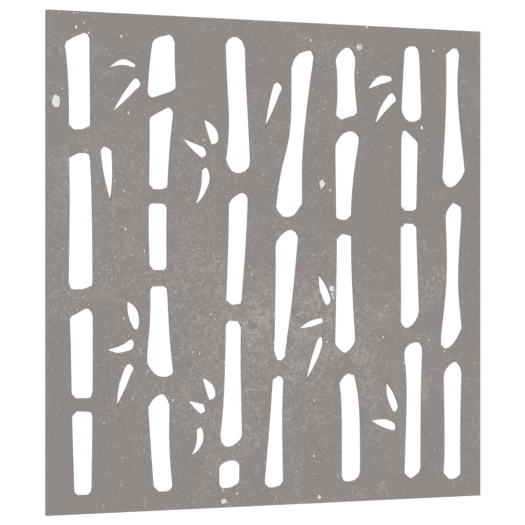 8720845719128_g_en_hd_1 vidaXL Garden Wall Decoration 55x55 cm Corten Steel Bamboo Design - Image 3
