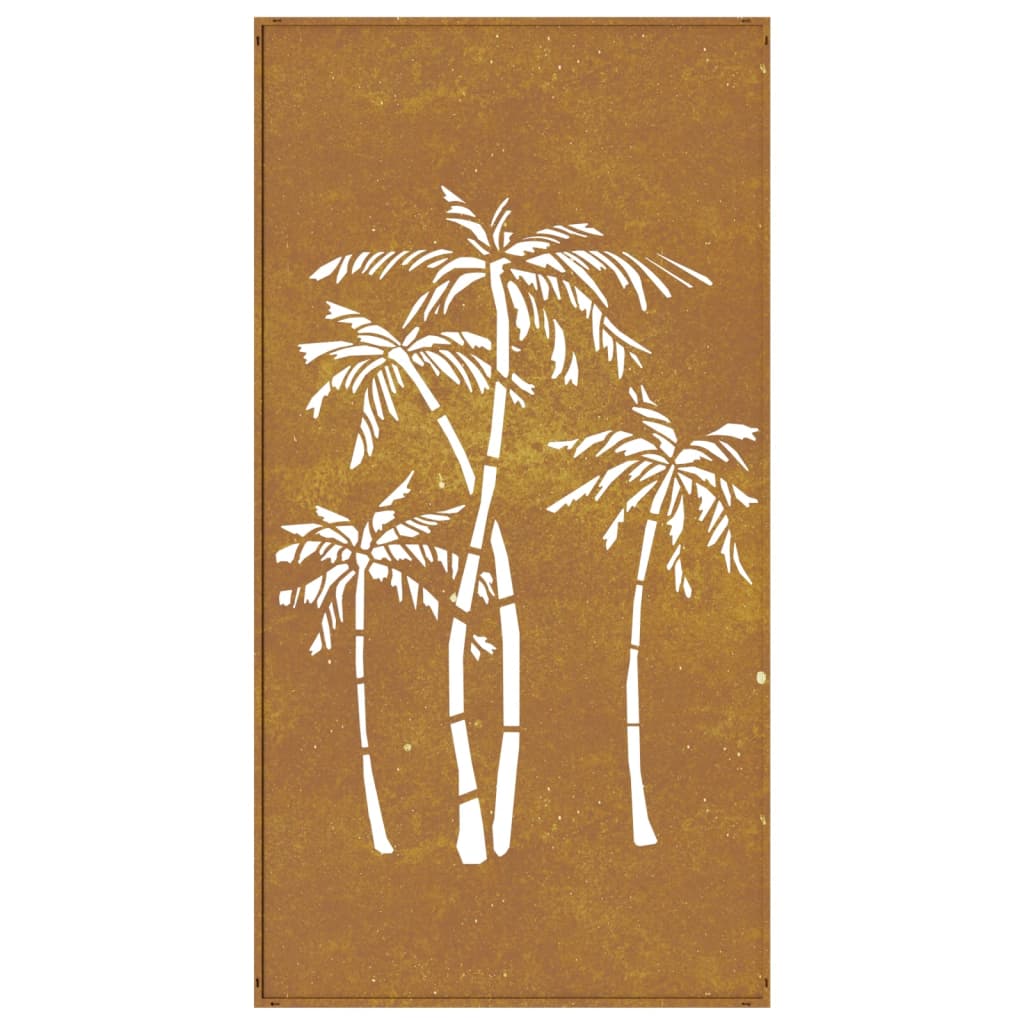 8720845719159_g_en_hd_3 vidaXL Garden Wall Decoration 105x55 cm Corten Steel Palm Tree Design - Image 5