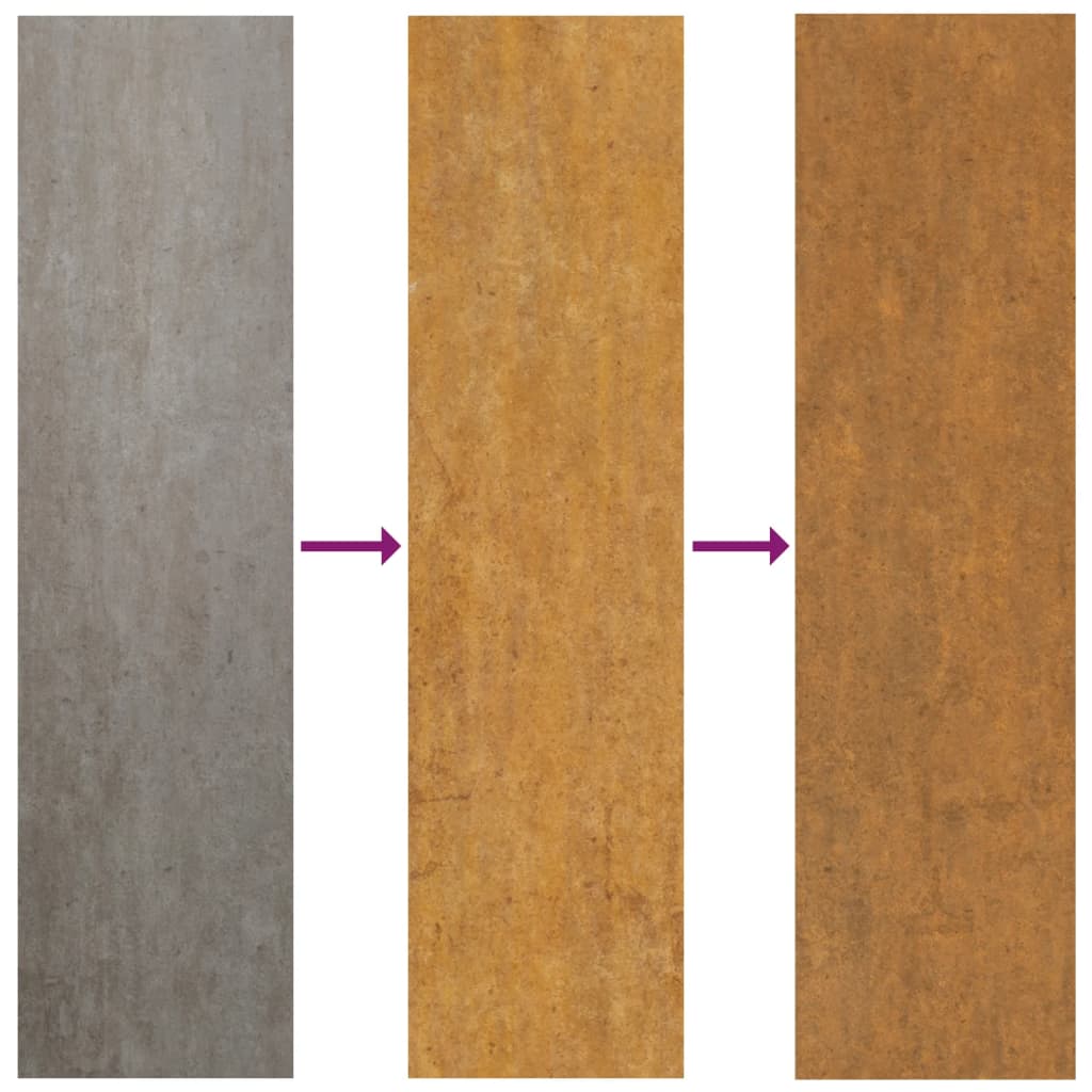 8720845719197_g_en_hd_4 vidaXL Garden Wall Decorations 2pcs 105x55cm Corten Steel Flower Design - Image 6