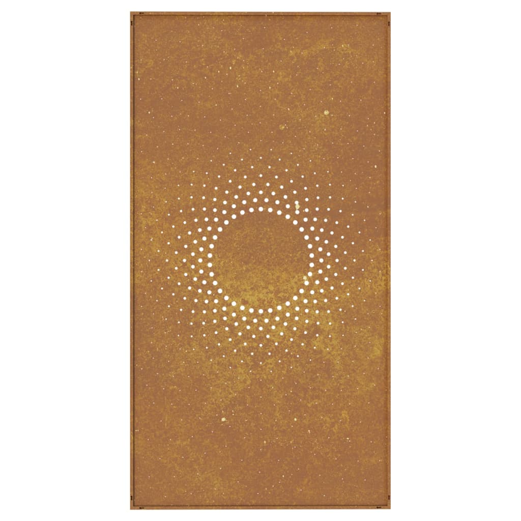 8720845719203_g_en_hd_3 vidaXL Garden Wall Decoration 105x55 cm Corten Steel Sun Design - Image 5
