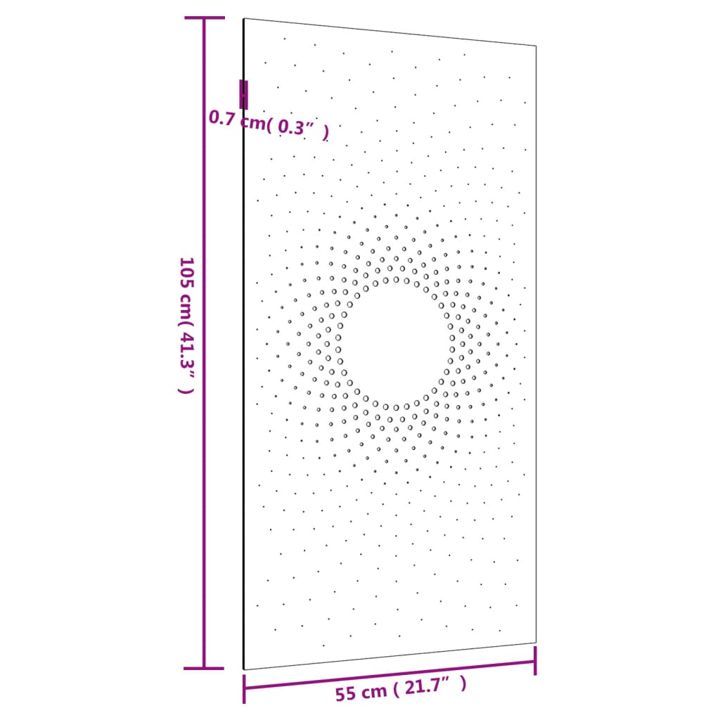 8720845719203_g_en_hd_6 vidaXL Garden Wall Decoration 105x55 cm Corten Steel Sun Design - Image 8