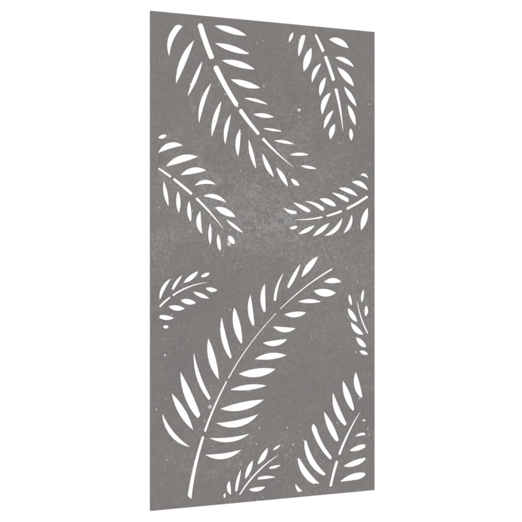 8720845719234_g_en_hd_1 vidaXL Garden Wall Decoration 105x55 cm Corten Steel Leaf Design - Image 3