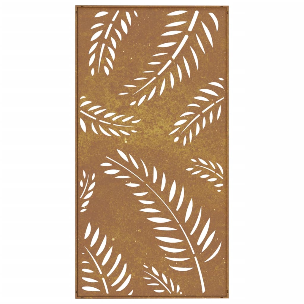 8720845719234_g_en_hd_3 vidaXL Garden Wall Decoration 105x55 cm Corten Steel Leaf Design - Image 5