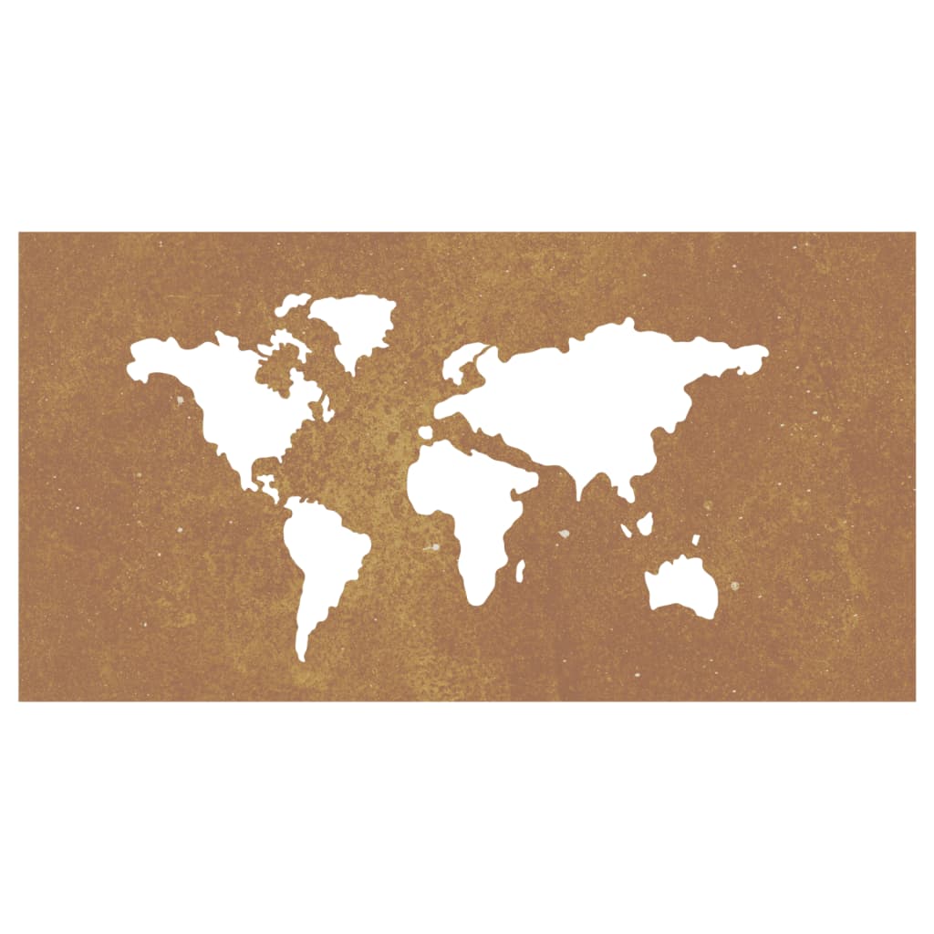 8720845719289_g_en_hd_2 vidaXL Garden Wall Decoration 105x55 cm Corten Steel World Map Design - Image 4