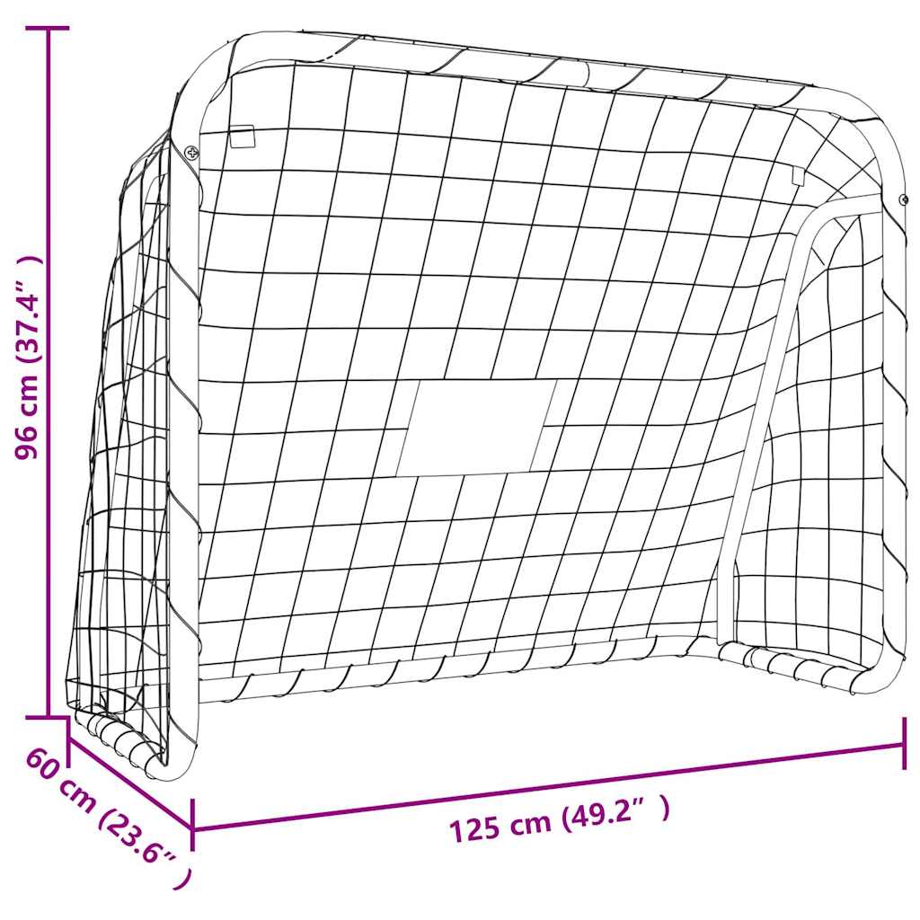 8720845719876_g_en_hd_5 vidaXL Football Goal with Net White 125x96x60 cm Steel&Polyester - Image 7