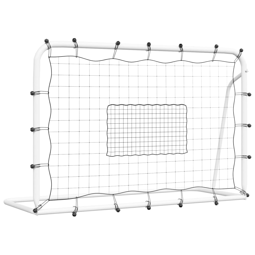 8720845719890_a_en_hd_1 vidaXL Football Net Rebounder White&Black 184x61x123 cm Steel and PE - Image 2