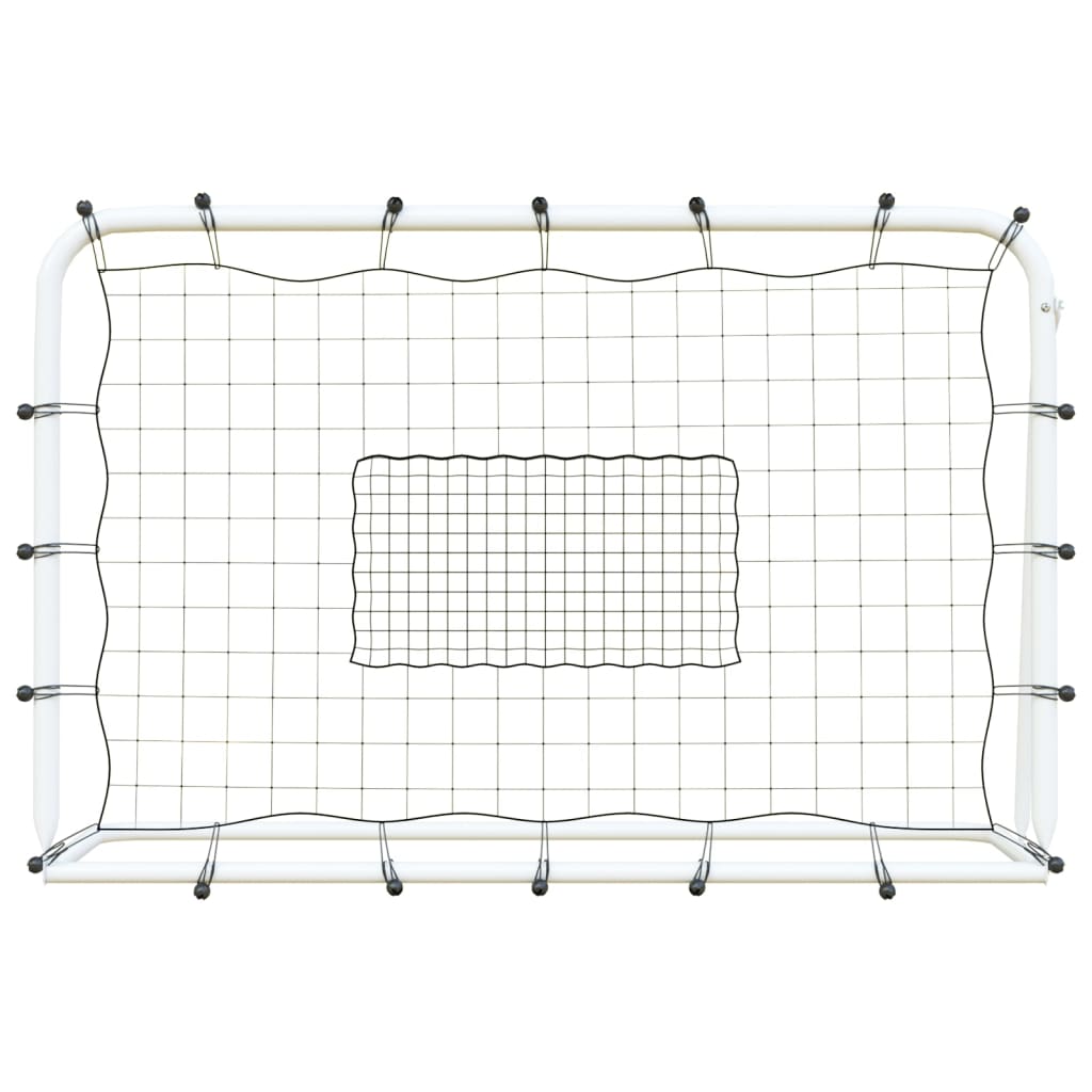 8720845719890_g_en_hd_1 vidaXL Football Net Rebounder White&Black 184x61x123 cm Steel and PE - Image 3