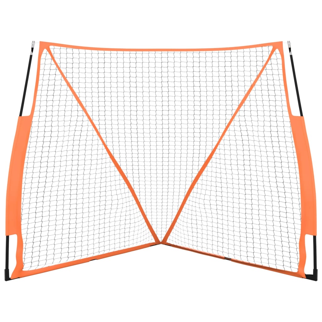 8720845719913_g_en_hd_1 vidaXL Portable Baseball Net Orange and Black 183x182x183cm Steel and Polyester - Image 3