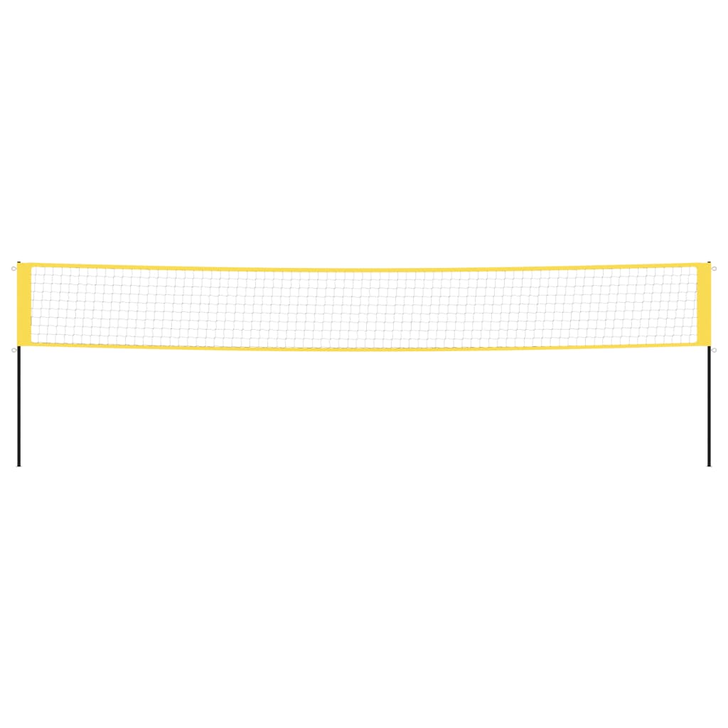 8720845719975_g_en_hd_1 vidaXL Badminton Net Yellow and Black 600x155 cm PE Fabric - Image 3