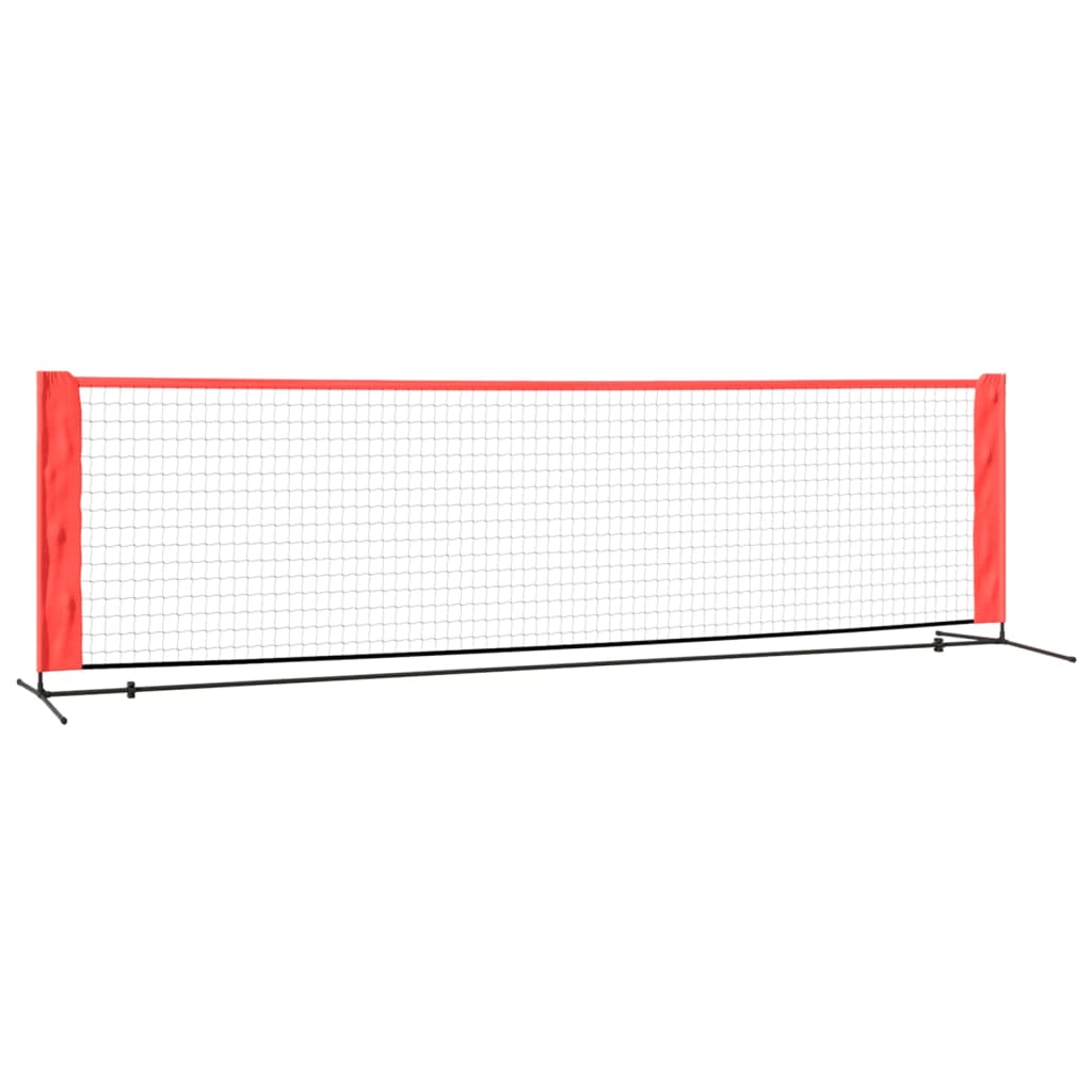 8720845720087_a_en_hd_1 vidaXL Tennis Net Black and Red 300x100x87 cm Polyester - Image 2