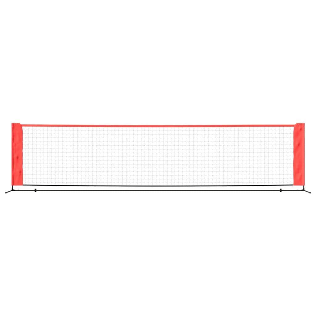 8720845720094_g_en_hd_1 vidaXL Tennis Net Black and Red 400x100x87 cm Polyester - Image 3