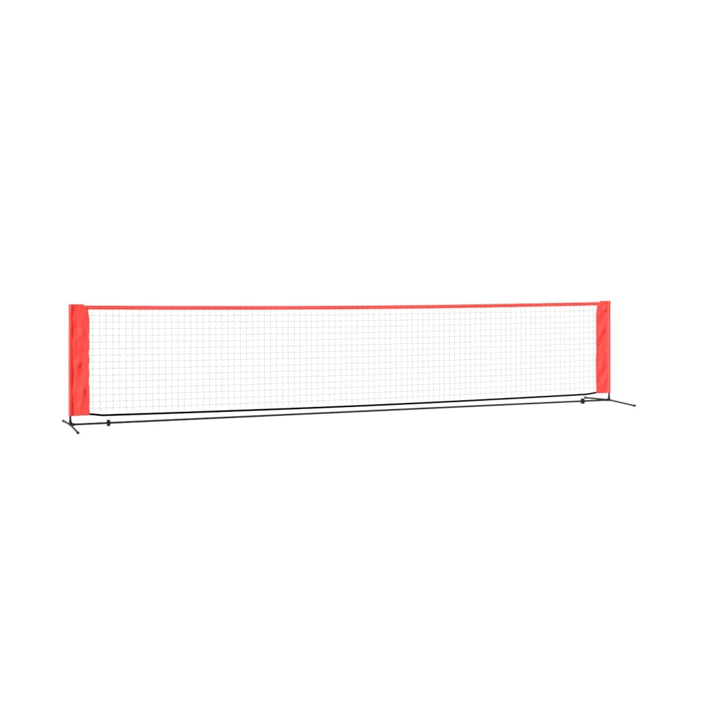 8720845720100_a_en_hd_1 vidaXL Tennis Net Black and Red 500x100x87 cm Polyester - Image 2