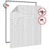 vidaXL Magnetic Insect Screen for Windows White 100x120 cm - Image 4
