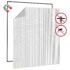 vidaXL Magnetic Insect Screen for Windows White 130x150 cm - Image 4