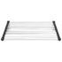 vidaXL Door Canopy Black and Transparent 122x90 cm Polycarbonate - Image 3
