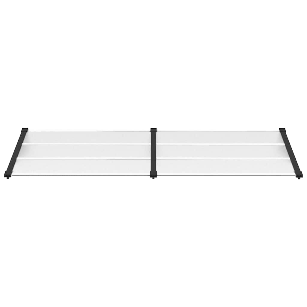 8720845720520_g_en_hd_1 vidaXL Door Canopy Black and Transparent 239x90 cm Polycarbonate - Image 3