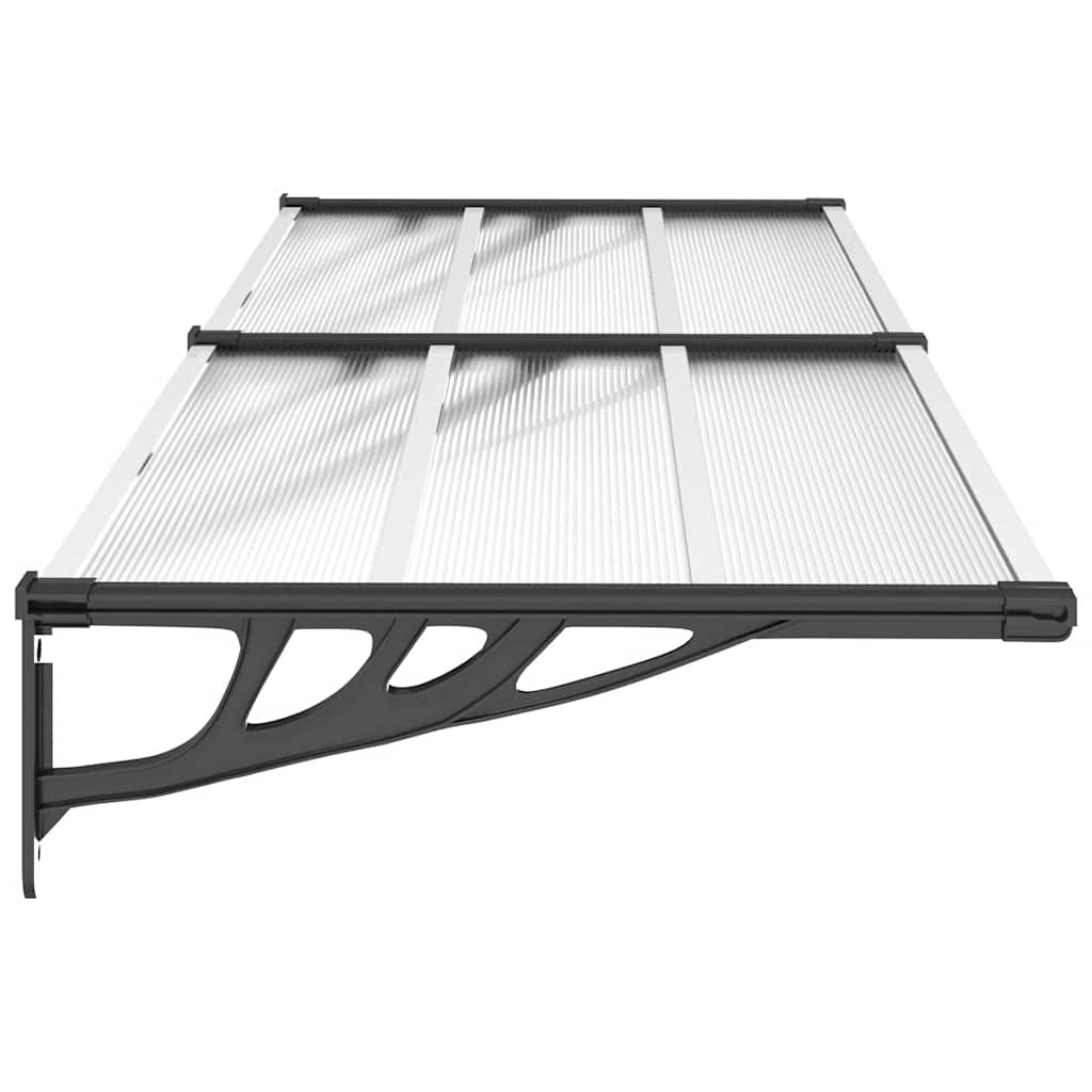 8720845720520_g_en_hd_2 vidaXL Door Canopy Black and Transparent 239x90 cm Polycarbonate - Image 4