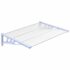 vidaXL Door Canopy Grey and Transparent 122x90 cm Polycarbonate - Image 2