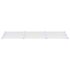 vidaXL Door Canopy Grey and Transparent 297.5x90 cm Polycarbonate - Image 3