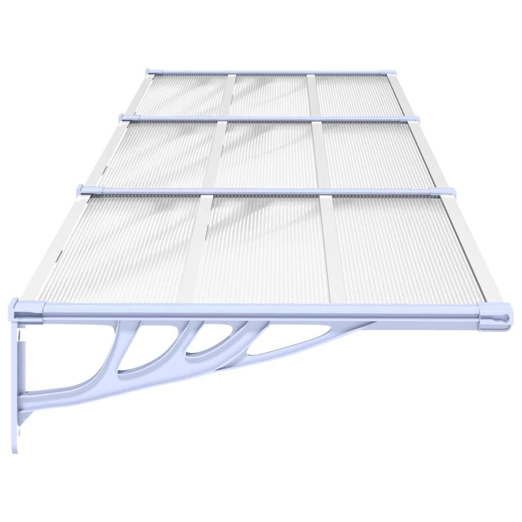 8720845720605_g_en_hd_2 vidaXL Door Canopy Grey and Transparent 297.5x90 cm Polycarbonate - Image 4