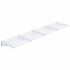 vidaXL Door Canopy Grey and Transparent 396x90 cm Polycarbonate - Image 2