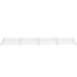 vidaXL Door Canopy Grey and Transparent 396x90 cm Polycarbonate - Image 3