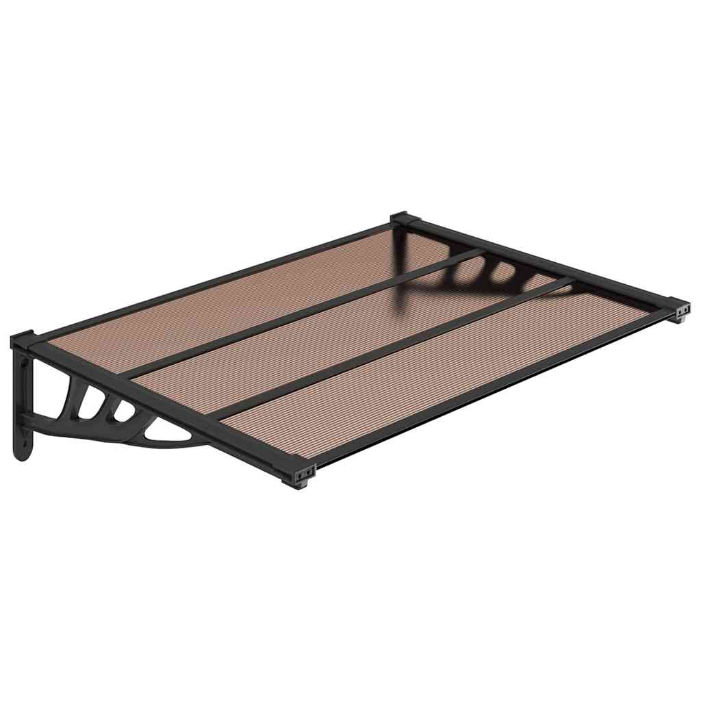 8720845720636_a_en_hd_1 vidaXL Door Canopy Black 122x90 cm Polycarbonate - Image 2