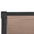vidaXL Door Canopy Black 199x90 cm Polycarbonate - Image 5