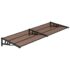 vidaXL Door Canopy Black 239x90 cm Polycarbonate - Image 2